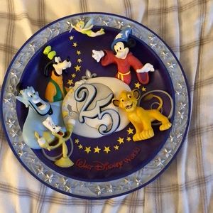 Disney 25th Anniversary Collector Plate